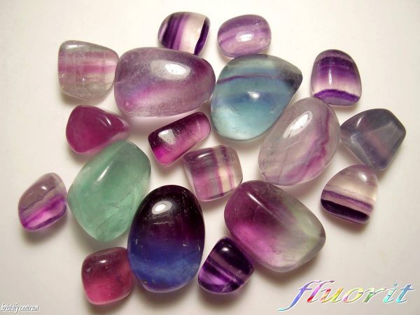 Fluorite - Tumbled stones