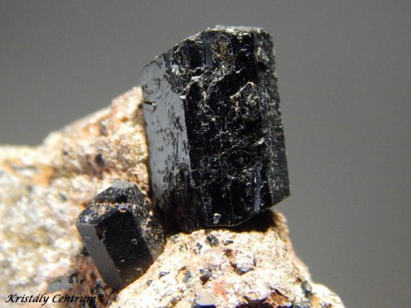 Amphibole crystals - Plundichory Hurky, Suletice, Ústi nad La bem, Czech Republic