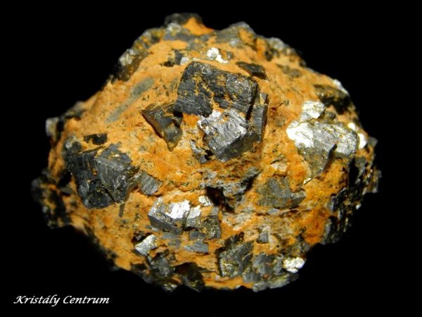 Limonite with pyrite